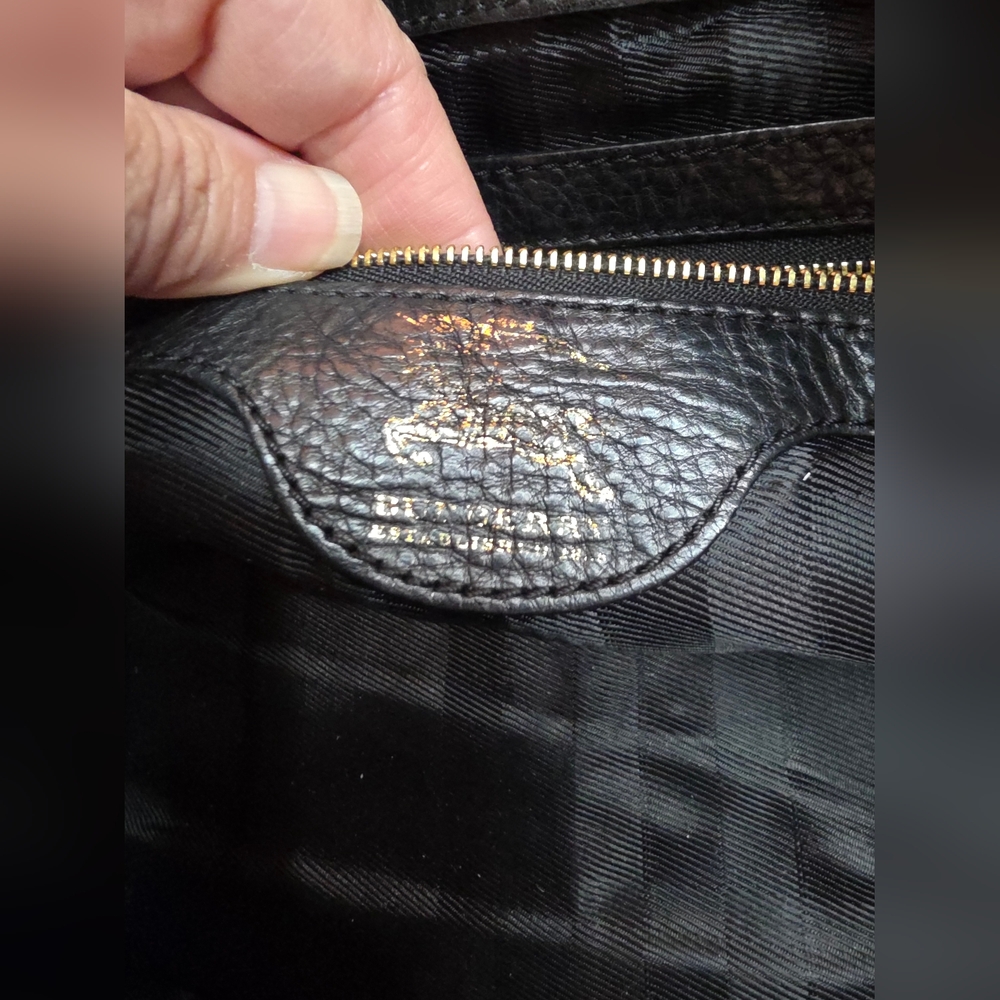 AUTHENTIC BURBERRY MANOR  QUILTED HOUSE CHECK  BAG SATCHEL PURSE Retail $3,950 - Picture 3 of 17